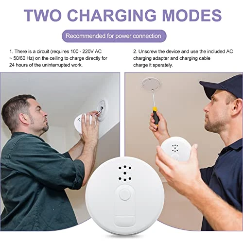 Hidden Camera Smoke Detector — Covert Surveillance, isekurity
