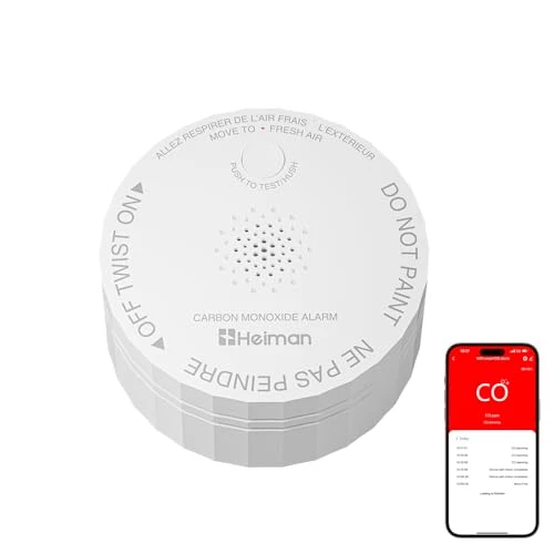 Smart Carbon Monoxide Detector — Carbon Monoxide Detectors, HEIMAN
