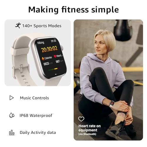 Smart Watch with Bluetooth Calling and Health Tracking — Smartwatches, AcclaFit