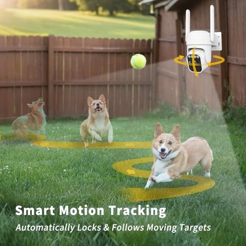 Solar Camera Outdoor Wireless — Dome Surveillance Cameras, 3-Link