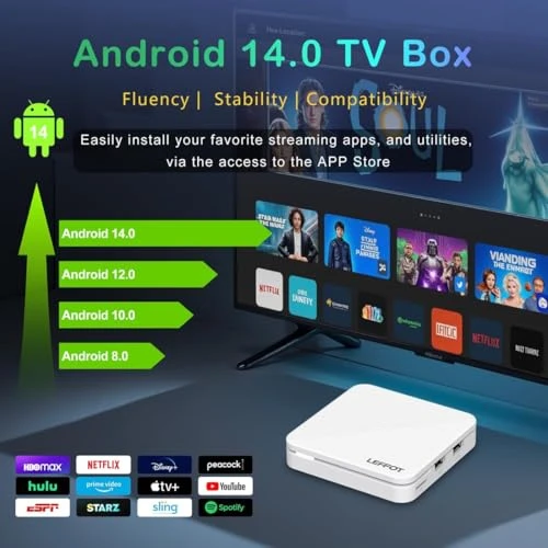 TV Box — Streaming Devices, LEFFOT