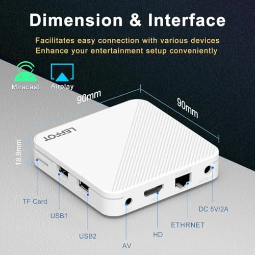 TV Box — Streaming Devices, LEFFOT