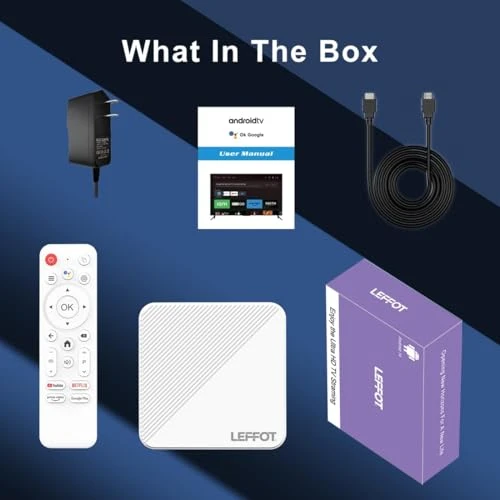 TV Box — Streaming Devices, LEFFOT