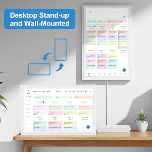 Wall Planner Smart WiFi Electronic Calendar & Chore Chart — Calendars, YPI