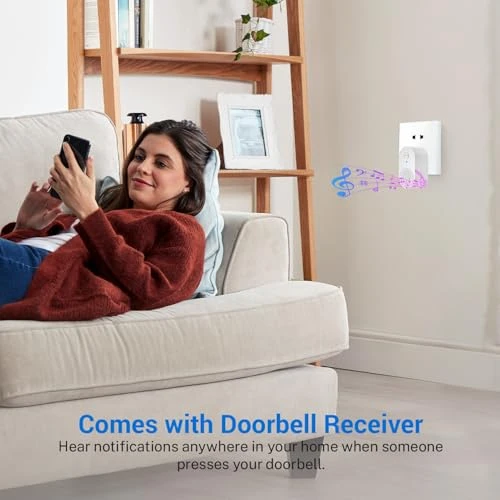 Wireless 1080p Wi-Fi Video Doorbell Camera with Night Vision, Two Way Audio and AI Motion Detection — Baby Monitors, SwagBuzz