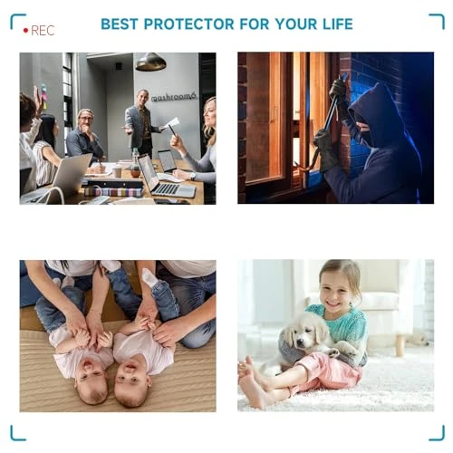 Wireless Security Camera with Smoke Detector Design — Dome Surveillance Cameras, YUSYING