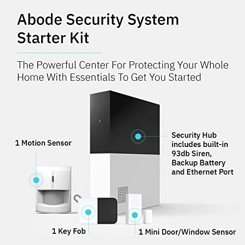 Wireless Smart Security System 4 Piece Bundle — Smart Home Security, abode