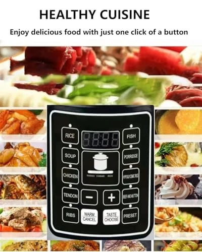 10 In 1 Electric Pressure Cooker With 24-Hour Reservation Function — Electric Pressure Cookers, Zuguachi