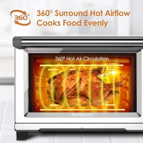 Air Fryer Toaster Smart Oven — Convection, Nuwave