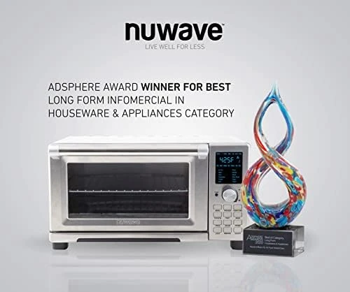 Air Fryer Toaster Smart Oven — Convection, Nuwave