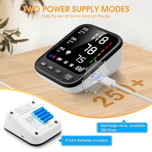 Automatic Upper Arm Blood Pressure Monitor — Blood Pressure Monitors, Invaxe