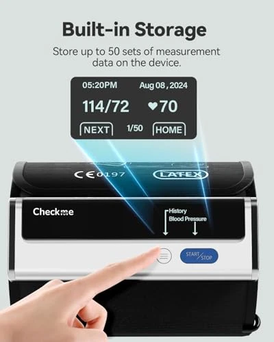 Blood Pressure Monitor for Home Use Upper Arm — Blood Pressure Monitors, Checkme