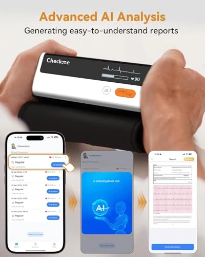 Bluetooth Blood Pressure Monitor for Home Use — Blood Pressure Monitors, Checkme