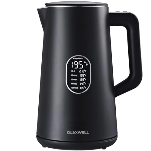 Electric Kettle Stainless Steel — Kettles & Tea Machines, QUAXWELL