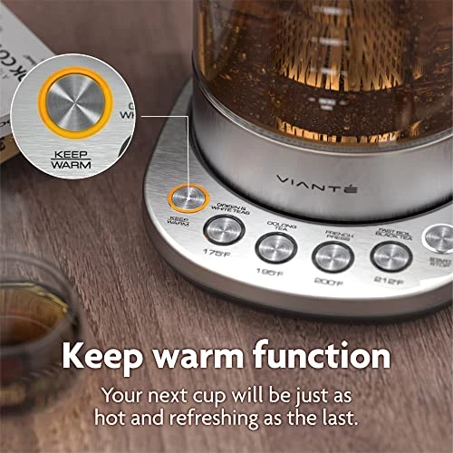 Electric Kettle With Infuser — Kettles & Tea Machines, Vianté