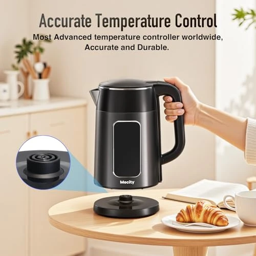 Electric Kettle with Touch Screen Temperature Control — Kettles & Tea Machines, Mecity