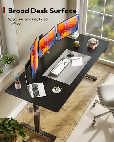 Electric Standing Desk — Monitor Stands, SANODESK