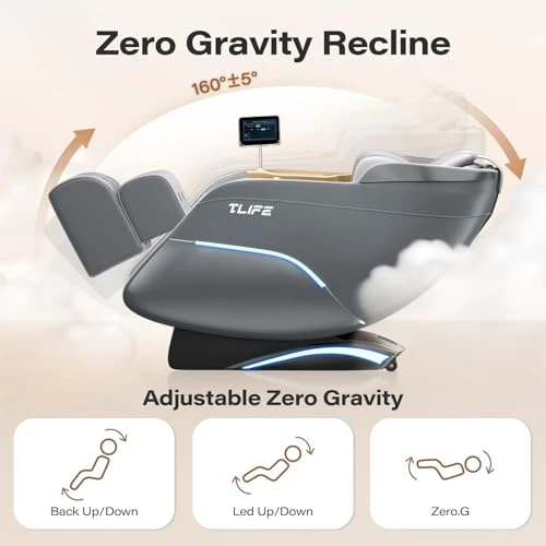 Full Body Massage Chair with Zero Gravity Recliner, Body Scan, and Heating — Beds & Tables, TLIFE