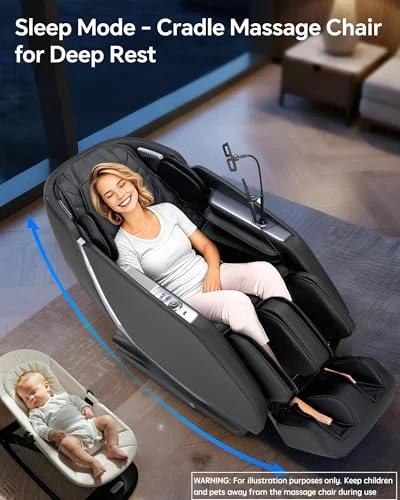 Full Body Zero Gravity Massage Chair Recliner — Massage Equipment, UIIU