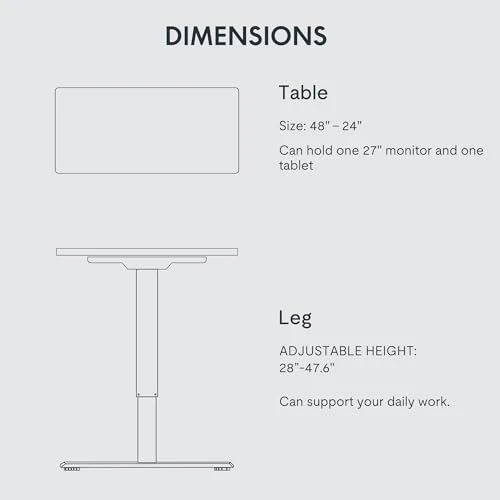One-Piece Standing Desk — Workspace Solutions, FLEXISPOT