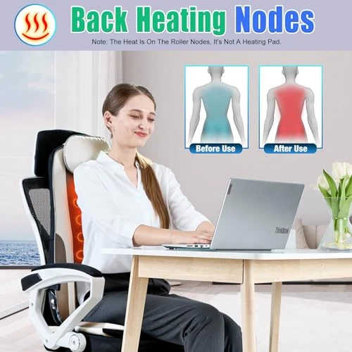 Shiatsu Back Massager with Heat — Back Relief Solutions, Comrelax