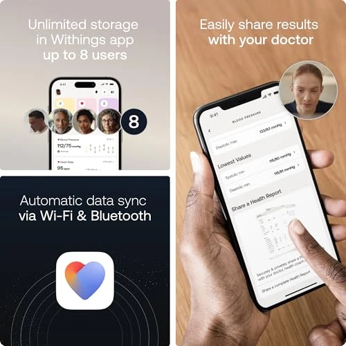 Smart Arm Blood Pressure Monitor — Blood Pressure Monitors, Withings
