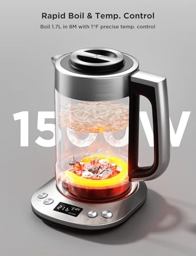 Smart Electric Kettle with Tea Infuser — Kettles & Tea Machines, GoveeLife