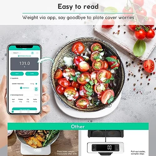 Smart Food Kitchen Scale with Nutritional Calculator — Weight Management Tools, Arboleaf