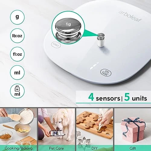 Smart Food Kitchen Scale with Nutritional Calculator — Weight Management Tools, Arboleaf