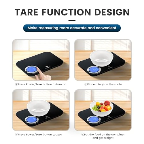Smart Kitchen Scale with Bluetooth App — Weight Management Tools, EILISON