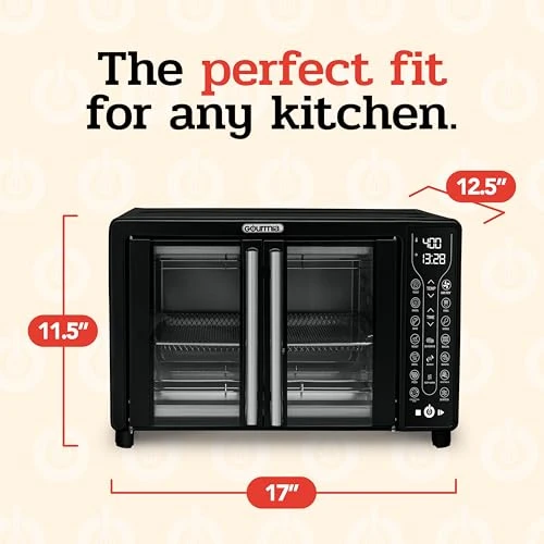 Toaster Oven Air Fryer Combo — Convection, Gourmia