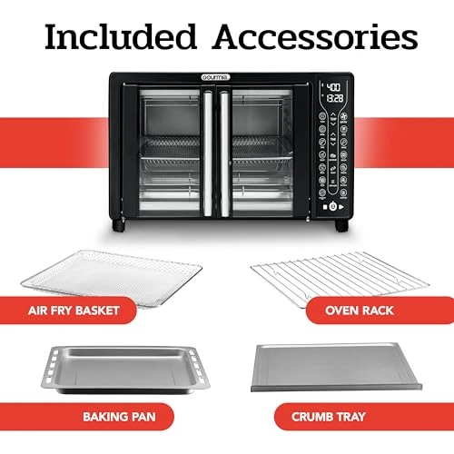 Toaster Oven Air Fryer Combo — Convection, Gourmia