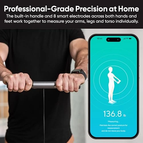 Ultra BodyScan Smart Scale with Handle — Body Composition Analysis, Wyze