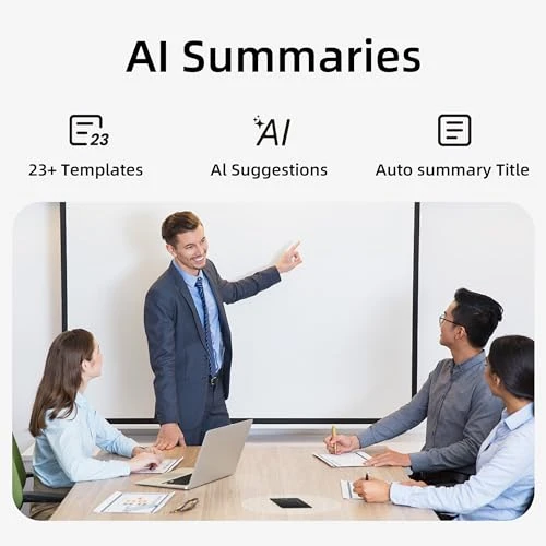 AI Voice Recorder with App Control & AI Transcription — Voice Recognition & Productivity Software, Boyuevi