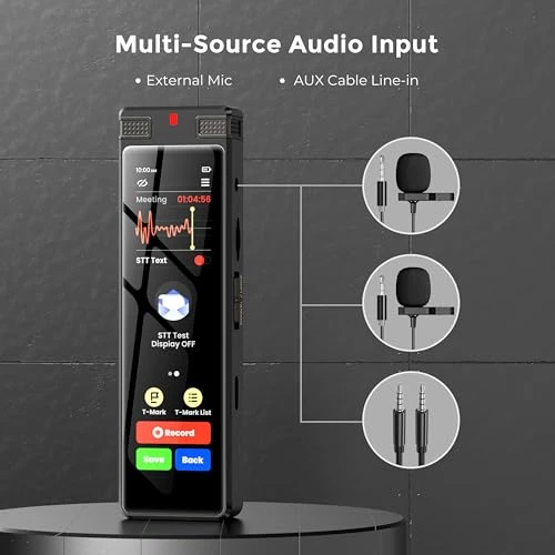 AI Voice Recorder with Offline Transcription and Online AI Processing — Voice Recognition & Productivity Software, TIMMKOO