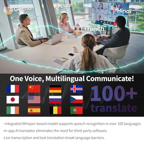 AI Voice Recorder with Transcription and Summarization — Voice Recognition & Productivity Software, RECPOINT