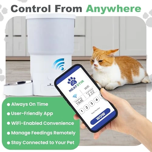 Automatic Cat Feeder for 2 Cats — Smart Pet Feeders, Neatstir