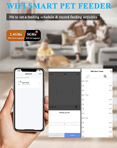 Automatic Pet Feeder for 2 Cats — Automatic Feeders, HoneyGuaridan