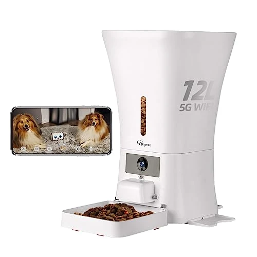 Automatic Pet Feeder with Camera and Treat Dispenser — Cameras & Monitors, SKYMEE