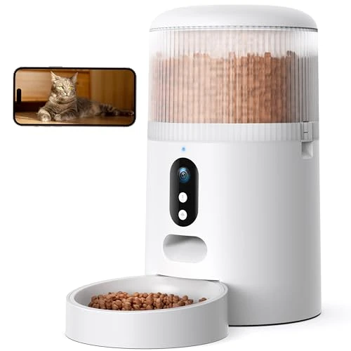 Automatic Pet Feeder with Camera — Automatic Feeders, faroro
