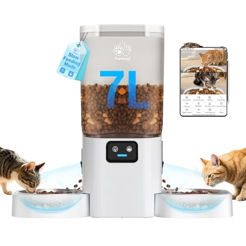 Automatic Pet Feeder with Dual HD Cameras — Automatic Feeders, Frienhund