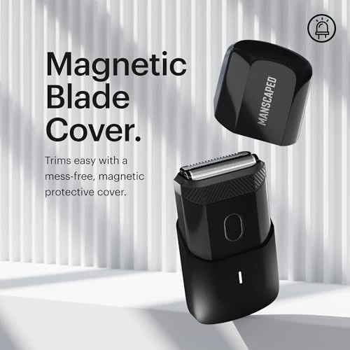 Compact Face Shaver — Foil, MANSCAPED