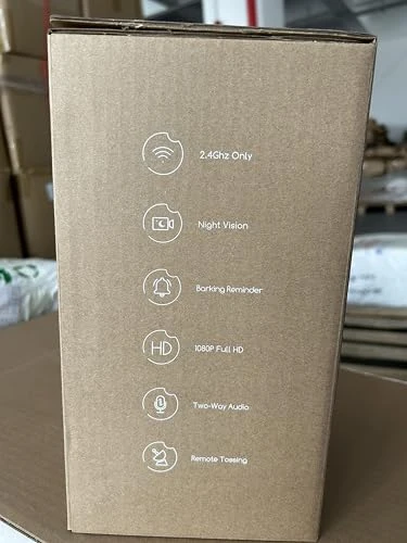 Dog Camera with Treat Dispenser — Cameras & Monitors, faroro