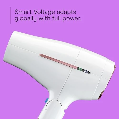 Double Ceramic Travel Dryer with Concentrator & Folding Handle — Dryers & Accessories, Conair