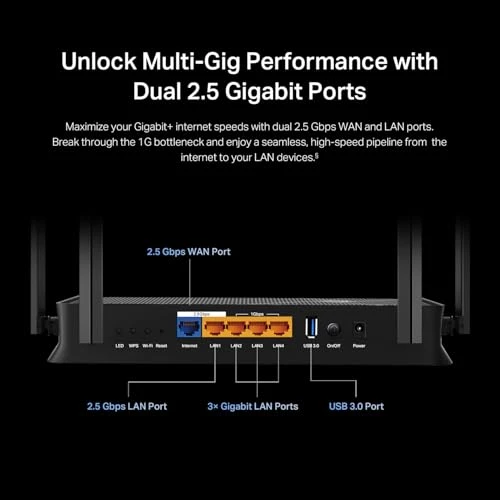 Dual-Band Wi-Fi 7 Router — Modem Router Combos, TP-Link