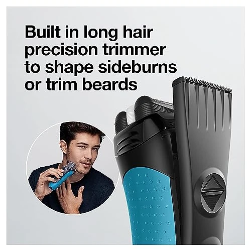 Electric Razor with Precision Trimmer — Foil, Braun