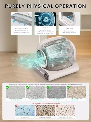 Self Cleaning Litter Box — Waste Bins, DuckSky