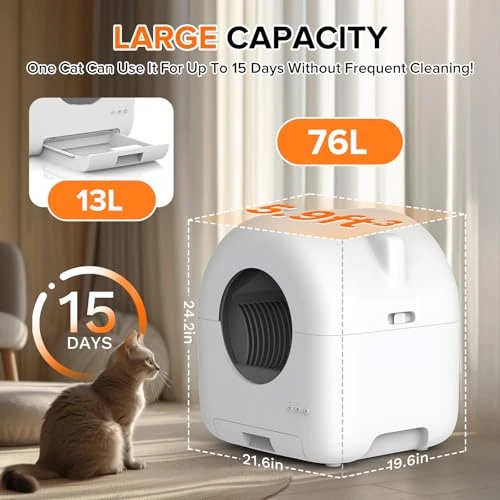 Self Cleaning Litter Box — Waste Bins, PetJoi