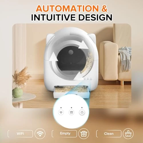 Self Cleaning Litter Box — Waste Bins, PetJoi