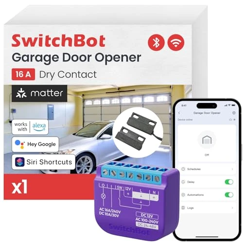 Smart Garage Door Opener — Keypads & Remotes, SwitchBot
